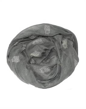 Køb grå tørklæder med hvide ugler online